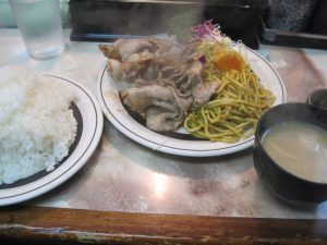 からし焼き肉ランチ