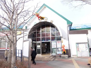 石巻の駅